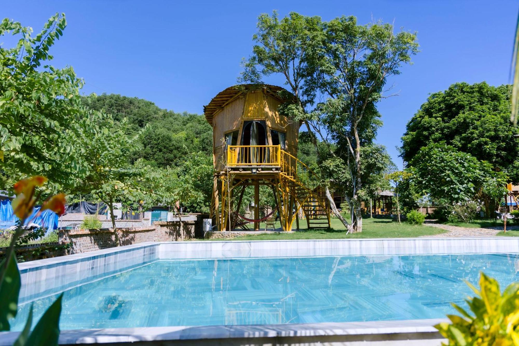 Hotel Little Bee Luong Son  Esterno foto